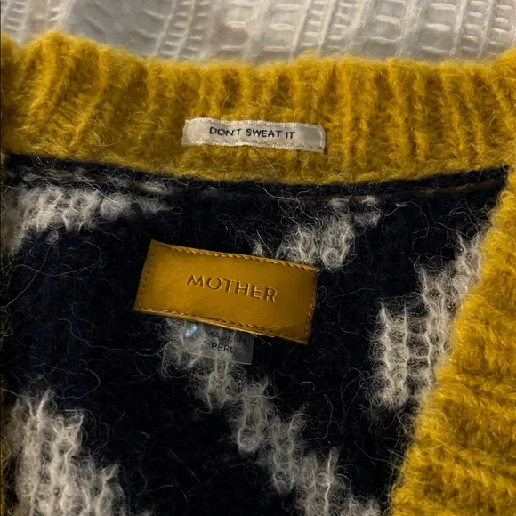 MOTHER Multicolor Graphic Cardigan - Picture 2 of 7